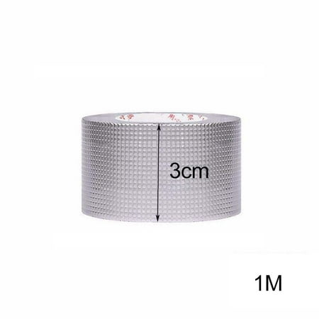 

Hayafir Sticky Aluminum Foil Butyl Rubber Tape Self Adhesive Waterproof for Roof Pipe