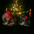 thumbnail image 2 of Estatua de Calavera de Serpiente YONGSHENG para Decoraciones de Halloween Color Negro, 2 of 3