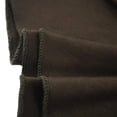 thumbnail image 3 of Mujeres Hijab Colr Mock Blusa Colr Versátil Camisa De Vestir Suéter Colr Decorativo - café, Única Sunnimix cuello de dickey cuello alto, 3 of 8