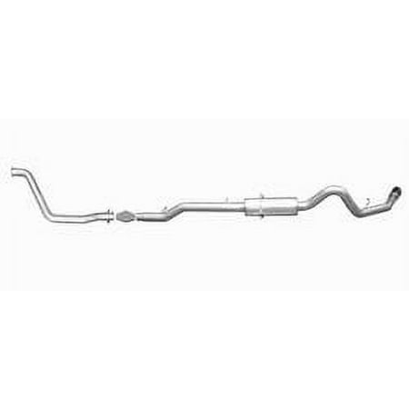 Gibson Exhaust 319619 GIB319619 03-07 F250/F350 6.0 POWER STROKE DIESEL CREW CAB LONG BED WITH DOWNPIPE SINGLE EXHAUST SYSTEM Fits select: 2003 FORD F250, 2003 FORD F350