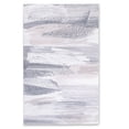 thumbnail image 1 of Ultra Soft Touch Durable Abstract Grey White Indoor Area Rug Carpet for Living Room, Bedroom, Kids Room, Hallway and Dining Room, 1 of 1