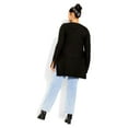 thumbnail image 4 of City Chic Women's Plus Size Pull-over Longline Cross Jumper, 4 of 6