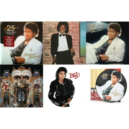 Thriller (25Th Anniversary Edition/2LP/180G/Gatefold) & Off The Wall (140G/Gatefold) & Thriller (140G/Gatefold) & Dangerous (180G/2LP) & Bad (Picture Disc) & Thriller (Picture Disc)