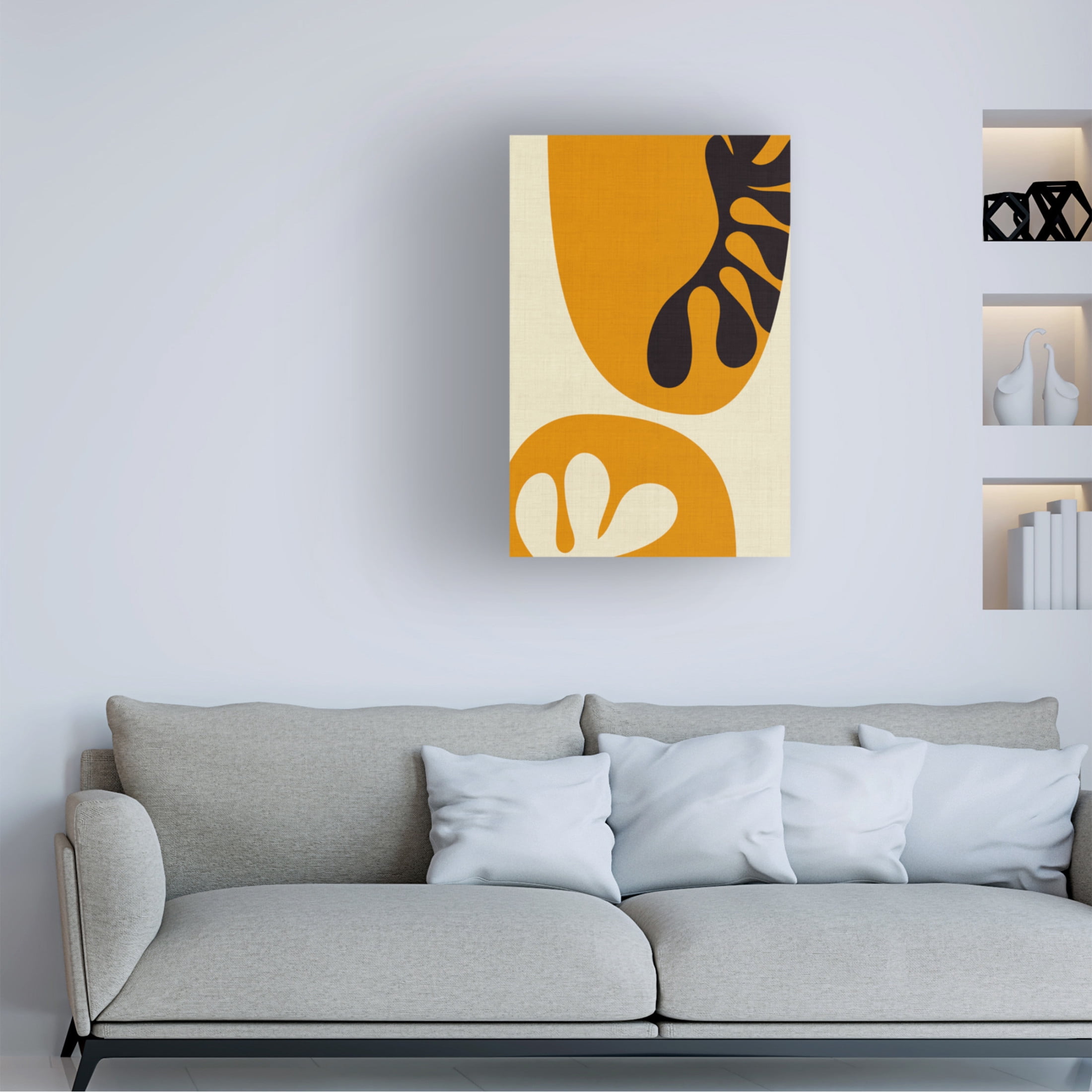 Trademark Fine Art Ana Rut Bre Matisse Cut Outs2 Canvas Wall Art