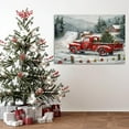 thumbnail image 4 of Denozer Large Christmas Wall Art - Santa Wall Art, Christmas Canvas, Winter Wall Art, Christmas Pictures, Christmas Poster - 18x12 inches, 4 of 8