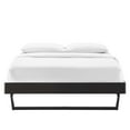 thumbnail image 6 of Platform Bed Frame, Twin Size, Wood, Black, Modern Contemporary Urban Design, Bedroom Master Guest Suite, 6 of 7