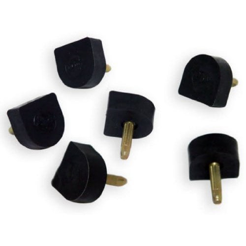 6 Heel Tip Replacement Dowels Lifts 13,15,17mm by supertap