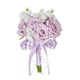 thumbnail image 3 of Ramo de novia Strade Fareast Limited Flores artificiales para Día de San Valentín Púrpura claro, 3 of 8