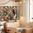 thumbnail image 4 of Gojian Boho Hippie Wall Tapestry for Bedroom Aesthetic, Indian Bohemian Tapestries Art Decor, Vintage Orange Mandala Floral Cool Vertical Wall Hanging for Living Room Dorm, 4 of 6