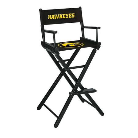 University Of Iowa Hawkeyes Bar Height Directors Chair