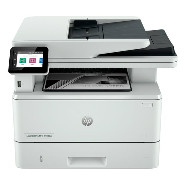 Impresora Multifuncional Laser HP PRO 4103DW MONOCROMATICA 40PPM USB WIFI RJ45 2Z627A