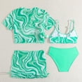 thumbnail image 4 of WILLBEST Traje de Baño Para Mujer, Conjunto de Bikini Para Niñas de 5 A 9 Años, Cómodo Traje de Baño de Playa Para Niñas, Traje de Baño de Dos Piezas Para Fiesta En La Piscina de Verano Para Niñas, 4 of 6