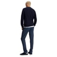 thumbnail image 3 of Jersey Tommy Hilfiger liso con cuello redondo para hombre azul marino XL, 3 of 4