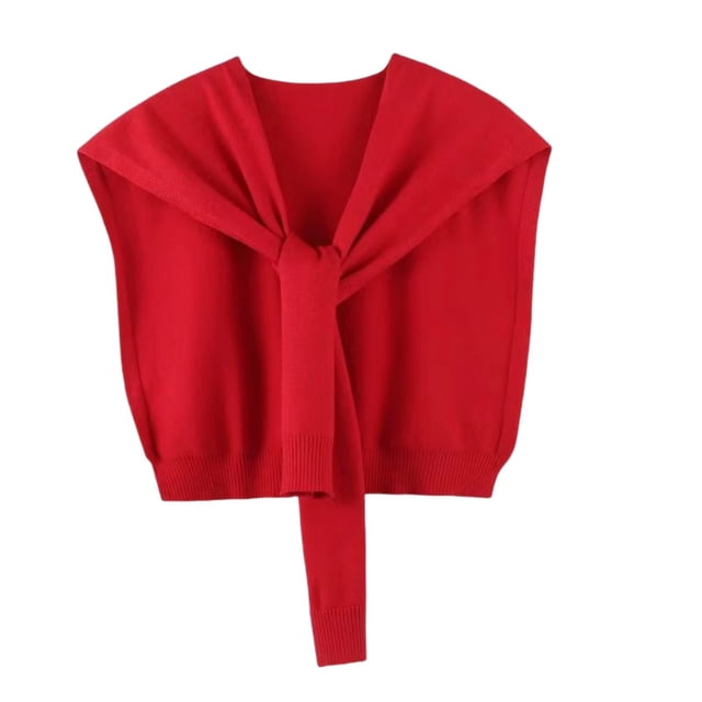 Versatile Solid Knit Shawl Wrap for Everyday Wear Outerwear Fashionable Neutral Accessory Create Cozy Layering