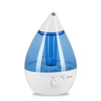 Crane Drop Ultrasonic Cool Mist Humidifier, Blue & White