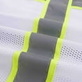 thumbnail image 5 of 3C Products Non-ANSI/ISEA 107-2015 Class 2 White Ultra Soft Mesh Surveyor Safety Vest w/ Multi-Pockets, Mic Tabs and Pen Holder - SV2520-XL, 5 of 8