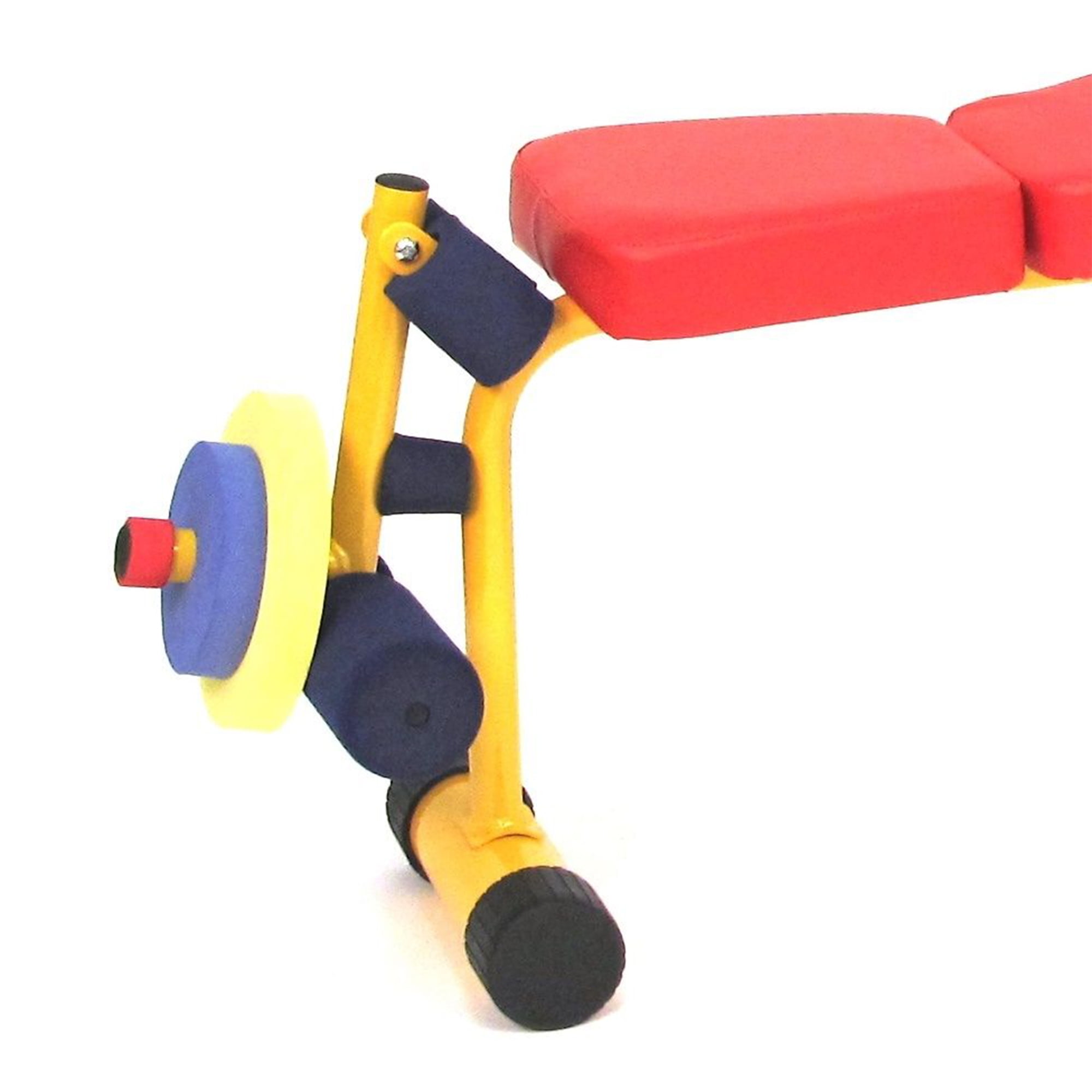 Redmon Fun and Fitness Exercise Equipment for Kids Weight Bench Set