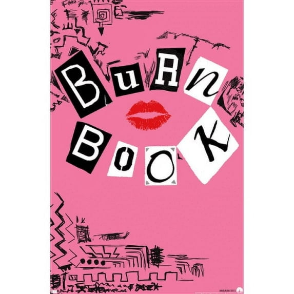 Trends International - Burn Book Wall Poster, 22.375" x 34"