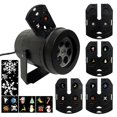thumbnail image 2 of Proyector láser LED de múltiples patrones para decoración de Navidad, iluminación interior, lámpara de copo de nieve, fiesta de año nuevo, hogar al aire libre, 2 of 4