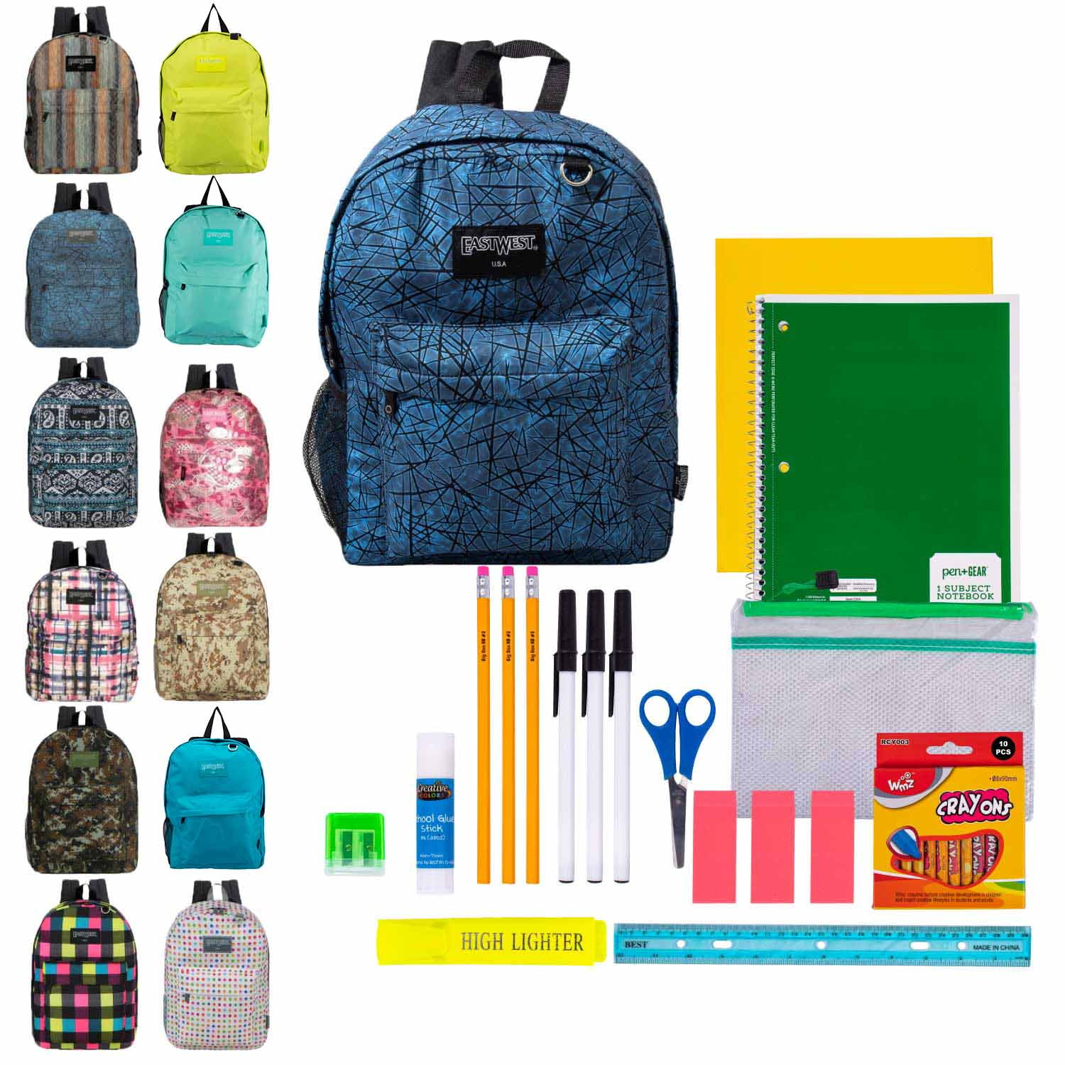 kids backpacks bulk