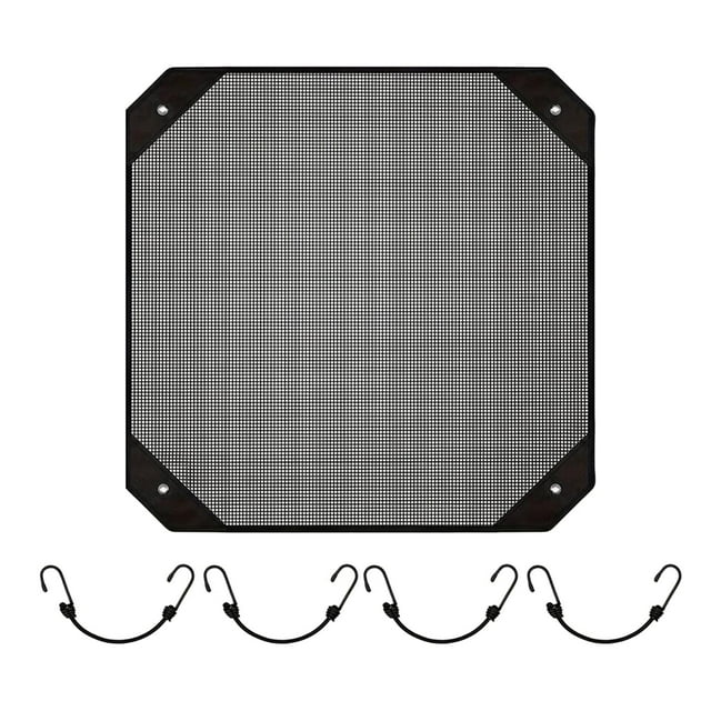 GROWTH TANK Air Conditioner Cover Oxford Cloth Protective Mesh Cover for Outside Unit 81cmx81cm