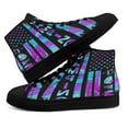 thumbnail image 4 of Camping Happy Campers High Top Canvas Shoes Sneakers Black Size 11.5, 4 of 7
