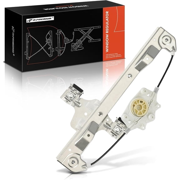 A-Premium Power Window Regulator Compatible with Ford Fusion 2006-2012 & Lincoln MKZ 2007-2012, Zephyr 2006 & Mercury Milan 2006-2011, Rear Left Driver Side