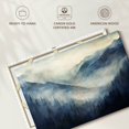 thumbnail image 6 of Elephant Stock Foggy Blue Mountainscape Wall Art - Horizontal Canvas Wall Art - Living Room Wall Decor - Nature Canvas - Blue And Beige Decor - 12" x 8", 6 of 8