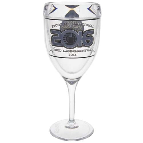 Disney Tervis Wine Glass - EPCOT Food And Wine Festival - 2016