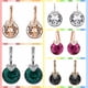 thumbnail image 2 of Pendientes colgantes CHAO Bella V Talla redonda Blanco Metal con baño de rodio, 2 of 3