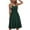 Army Green, variant on Icuanyi Womens Dresses Women Fashion Summer Seaside Sling Sleeveless V-Neck Solid Color Casual Dress