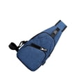 thumbnail image 1 of Riñonera impermeable Qarigey para hombre bandolera multifuncional resistente al desgarro Azul, 1 of 6