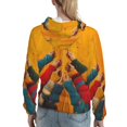 thumbnail image 7 of Haiem Colorful Sweaters And Strings for Women's Fashion Hoodies & Sweatshirts with Kangaroo Pocket,Hooded Sweatshirt with Eye-catching Drawstrings-Large, 7 of 7