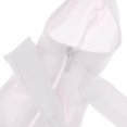 thumbnail image 3 of kusrkot 1/6 Female Long Sleeve Zippered Sweatershirt Tops for 12inch Action Figure Model White, 3 of 6