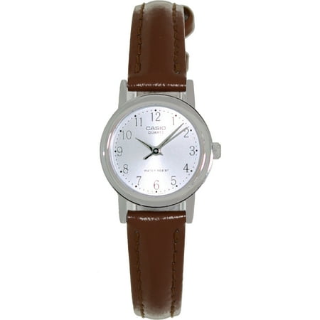 casio ladies silver watch