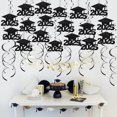 thumbnail image 4 of Visland Graduation Decorations Vibrant Color Easy to Hang Multipurpose Graduation Hanging Swirl Congrats Grad Pendants, 4 of 7