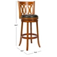 thumbnail image 5 of Safavieh Matthew Oak 29" Bar Stool in Light Brown, 5 of 5
