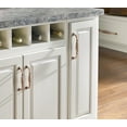 thumbnail image 3 of Amerock Blythe 3-3/4 in (96 mm) Center-to-Center Brushed Copper Cabinet Pull, 3 of 3