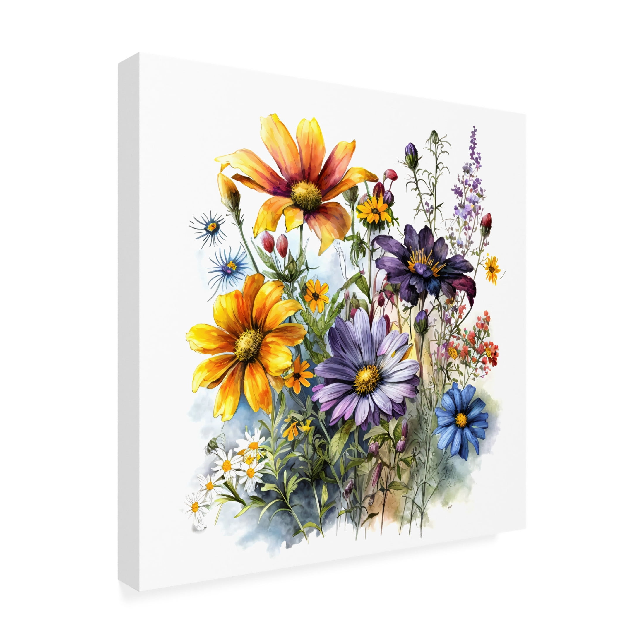 海外購入 洋書 Wildflowers in Watercolour＊インテリア 04e9d363-5012-4095-ab73-