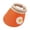 1-Orange85, variant on Kids Beach Wide Brim Visor Straw Hat Casual Fruit Embroidery Upf 50+ Sun Hat, Ages 2-6