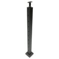 thumbnail image 4 of Railing Post 36"x2"x2" Level Drilled Post Level Line Post/30 Drilled Post Black, 4 of 23