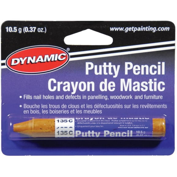 Dynamic Wood Putty Pencil, Light Walnut