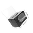 thumbnail image 2 of Phenofice Donation Box with Lock Clear Ticket Box Acrylic Multifunctional for Exhibitions 1Set, 2 of 7