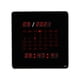 thumbnail image 1 of Reloj de pared digital grande Calendario USB Reloj LED 12/24H para dormitorio Oficina, 1 of 9