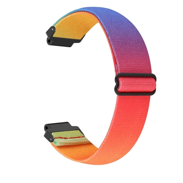 Adjustable Elastic Nylon Strap Suitable compitable with Garmin Forerunner 735x Watch Replacement Strap