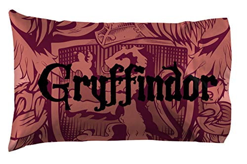 Jay Franco NEW Harry Potter Reversible PIllowcase Griffindor 20” X 30” 