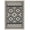 Beige/Grey, variant on SAFAVIEH Veranda Johann Southwestern Indoor/Outdoor Area Rug, 4' x 5'7", Black/Beige