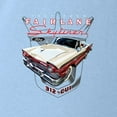 thumbnail image 3 of Wild Bobby 1957 Ford Fairlane Skyliner 312 Convertible Classic Vintage Car Lover Women Graphic Tee, 3 of 5