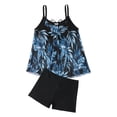 thumbnail image 4 of MKLEKYY Trajes De Baño Mujer Curvy Plus Size Swimsuit Skirt Conservative Swimsuit Leaf Print Plus Size Swimsuit For Women, 4 of 6