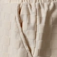thumbnail image 6 of Men's Jacquard Textured Cargo Shorts 10" Inseam Summer Fashion Short Pants Elastic Waist Drawstring with Pockets 2026 Streetwear, 6 of 8